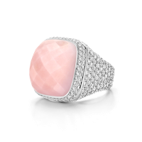 Classic Large Pink Opal